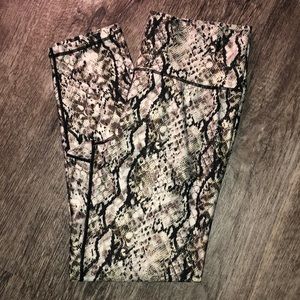 Snake Skin Leggings